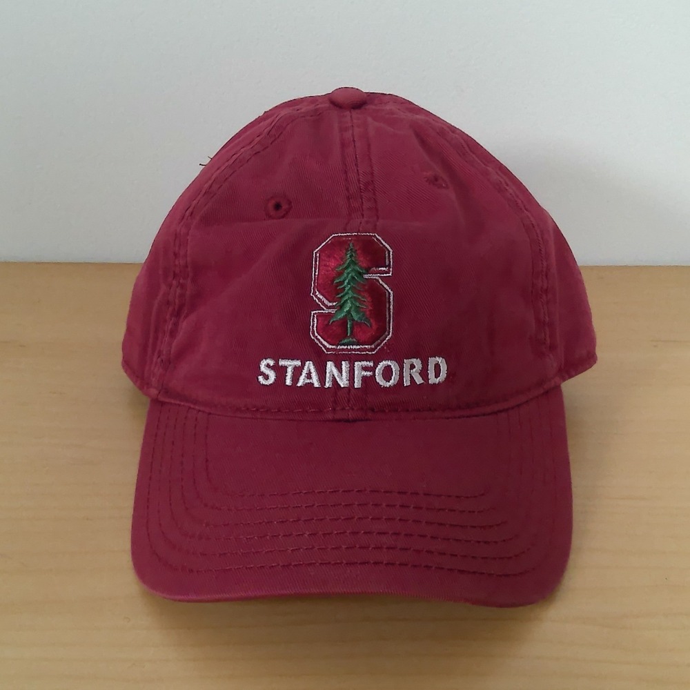Stanford University Cardinals Hat Legacy Red Adjustable Strapback Dad Cap